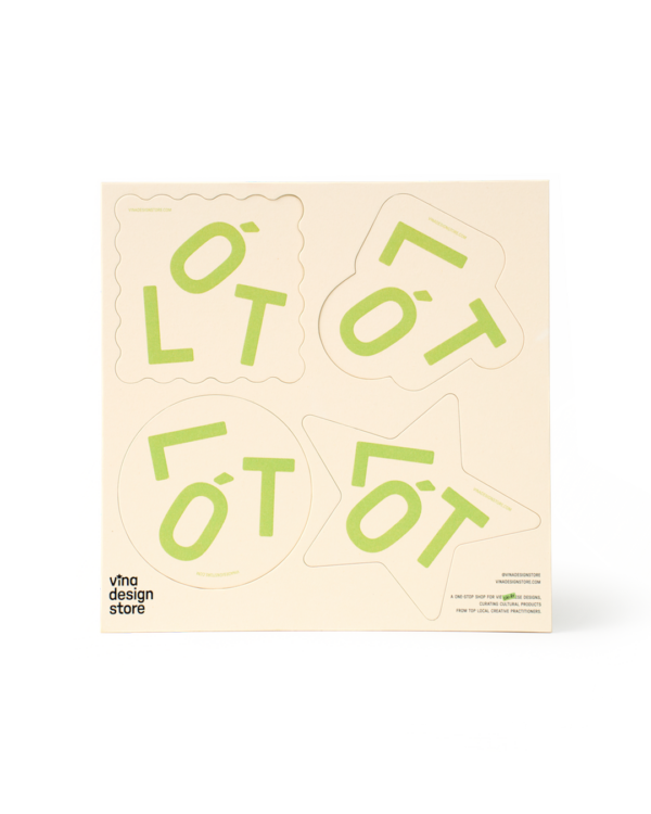 LÓT Coaster Set in Green