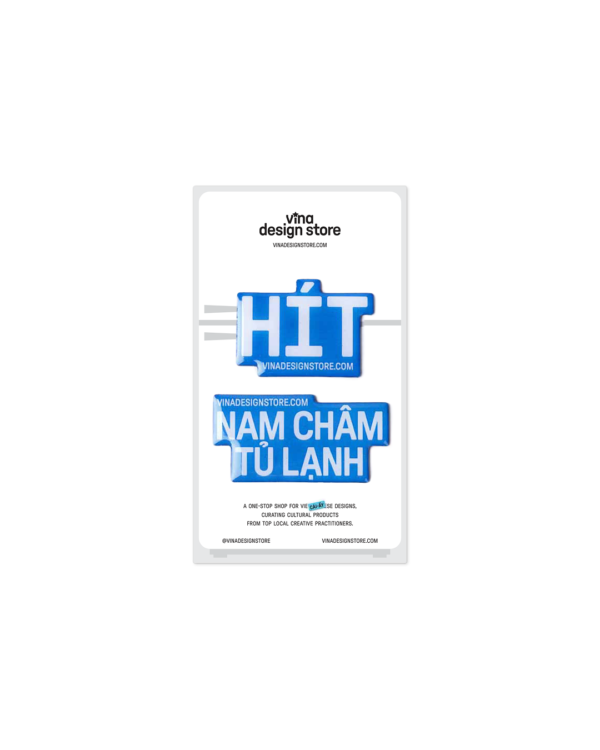 HÍT Magnet in Blue