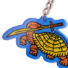 A TURTLE HOLDING A SWORD Keychain - Image 5