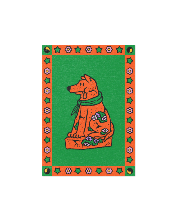A Dog But Postcard