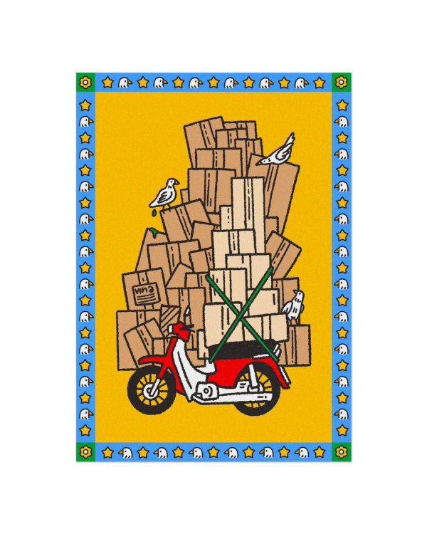 A BIKE BUT LIKE A TRUCK Print