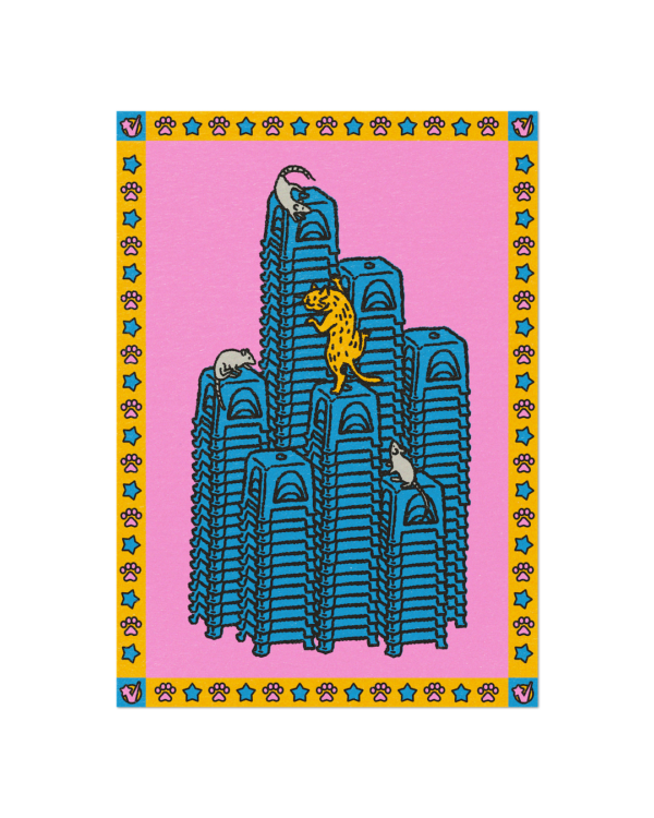 "A Stool That We All Sit On" PRINT